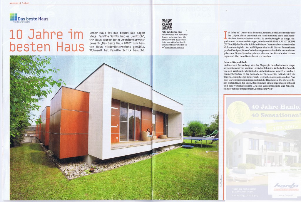 10 Jahre im besten Haus › Hrabal Architektur